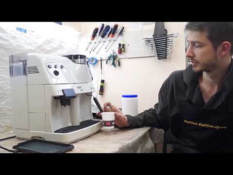 How to clean a coffee machine from scale and plaque