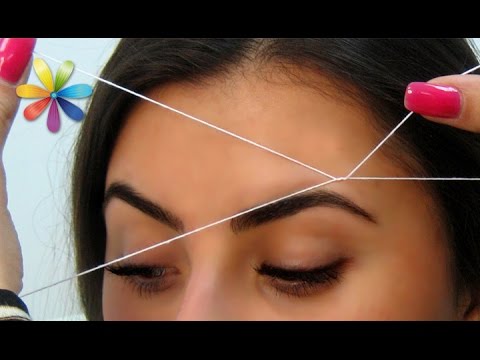 How to properly and beautifully pluck eyebrows at home