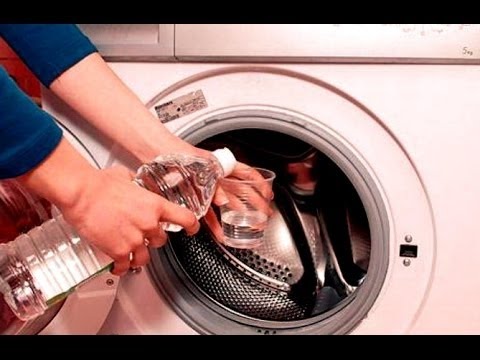 How to clean the washing machine from scale, dirt and smell