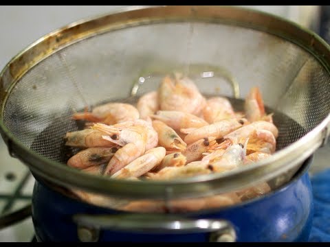 How and how much to cook frozen unpeeled shrimp