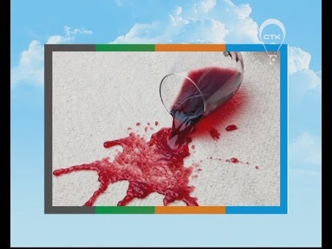 How to remove red wine stains from clothes and carpet