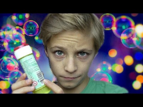How to make soap bubbles at home