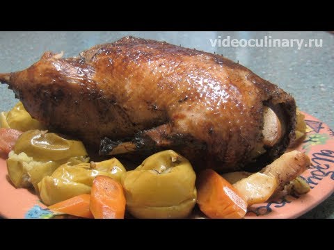 Baked goose in the oven - recipes with applesauce, in beer, in the sleeve