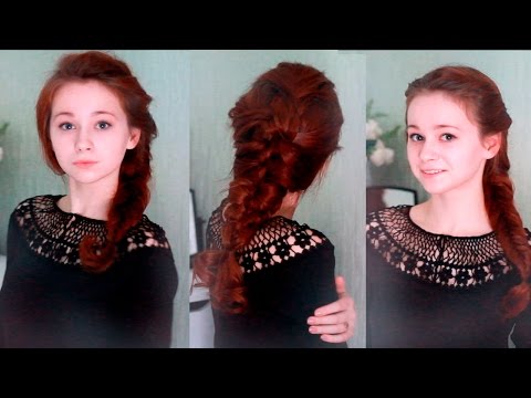 Christmas hairstyles for long and medium hair