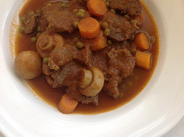 Soft and tasty stew