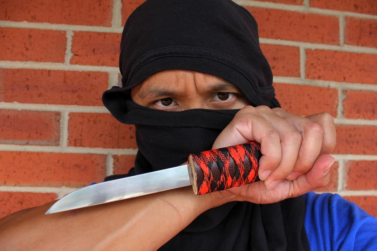 Photo of a real ninja