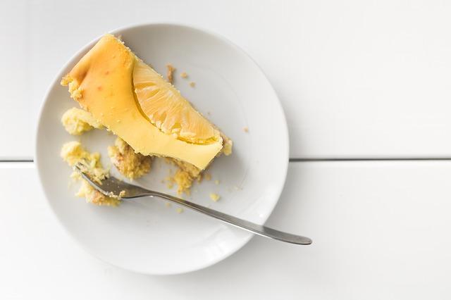 Photo of a beautiful cheesecake