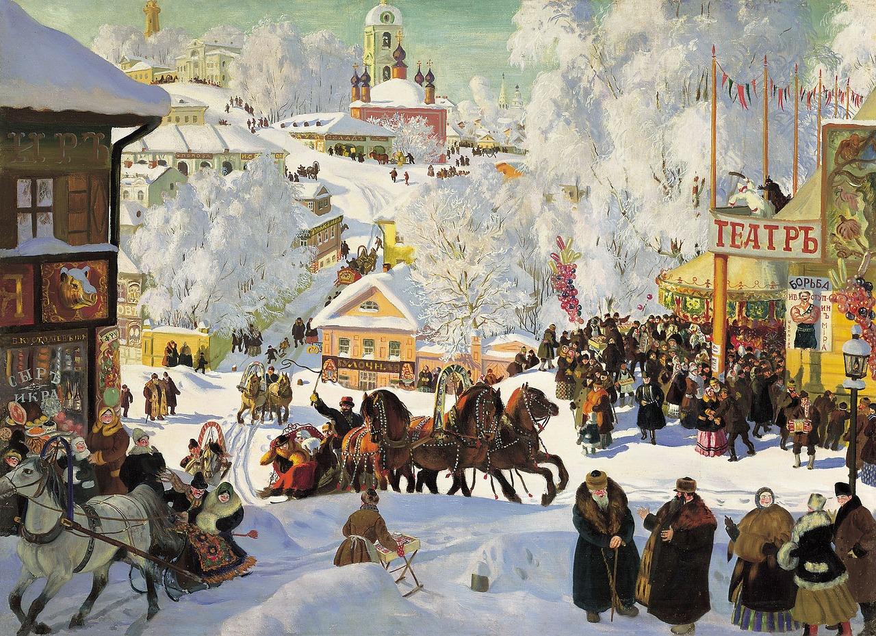 Festivités d'hiver à Maslenitsa