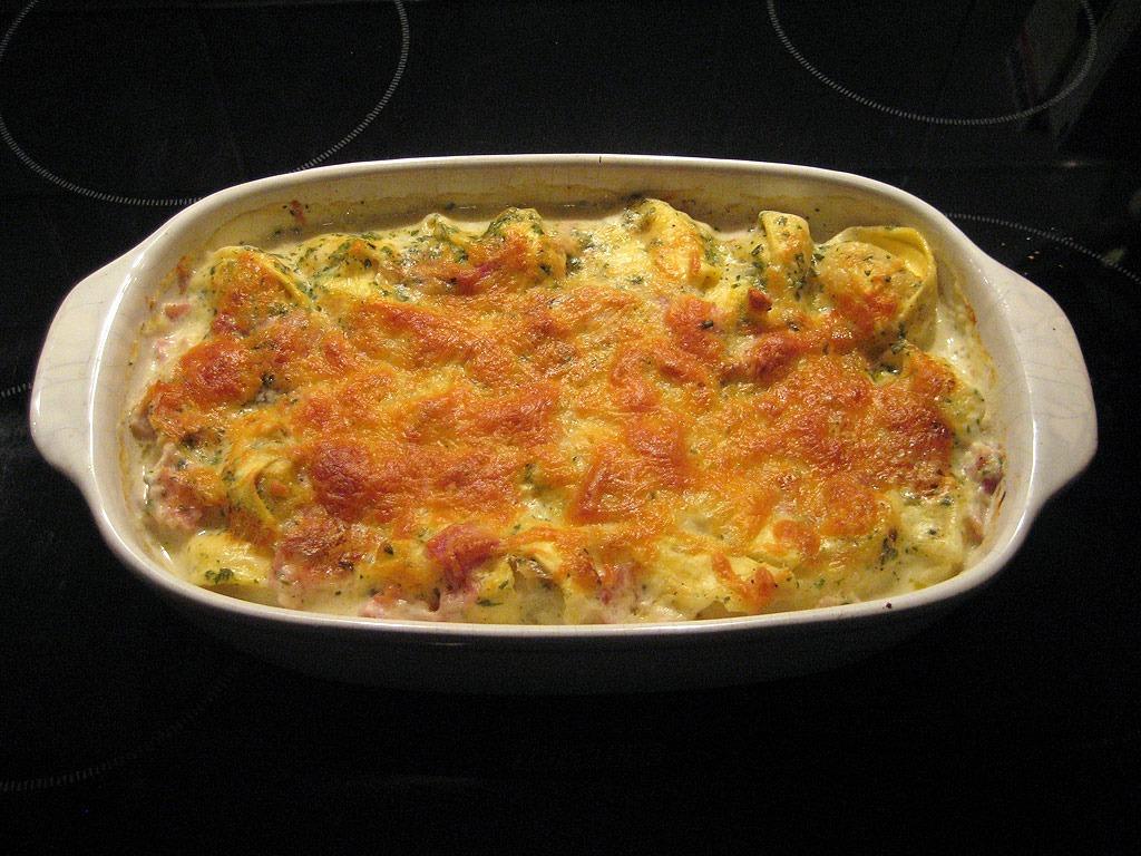 Photo of delicious potato casserole