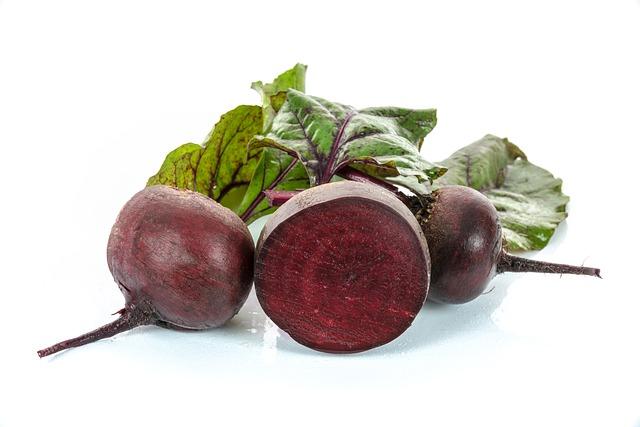 Beautiful photo of washed beets