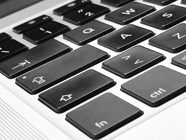 Macbook computer keyboard