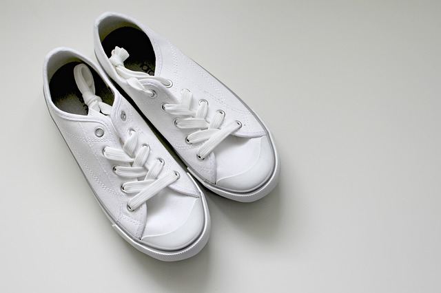 Photo of white sneakers