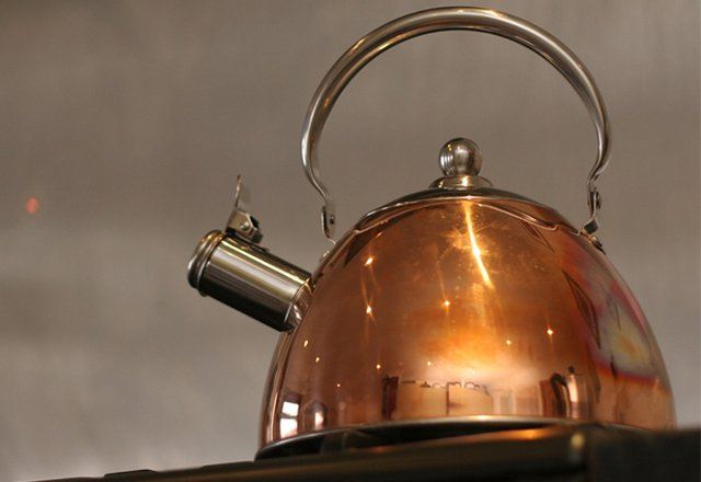 Photo of a teapot on a table